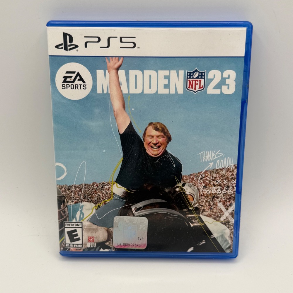 EA Sports Madden NFL 23 PlayStation 5 PS5 Standard Excellent John Madden Cover